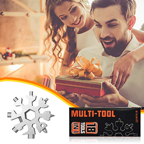 Schneeflocke Werkzeug Sixmill für Männer Multi Tool 2 Pack