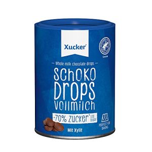 Schokodrops Xucker Schoko Drops Vollmilch Schokolade 200g