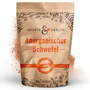 Schwefelpulver CDF Sports & Health Solutions Anorganisch 1000g