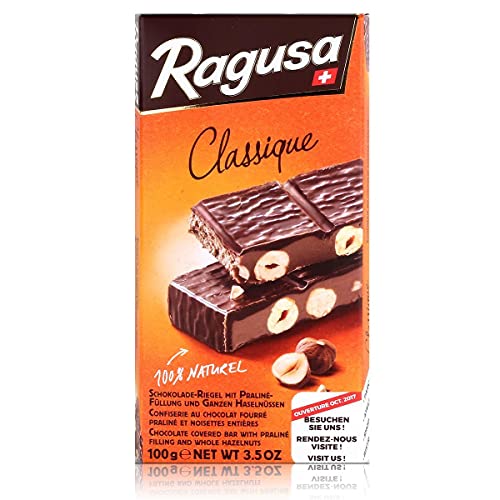 Schweizer Schokolade Camille Bloch Ragusa Classique, 5er Pack