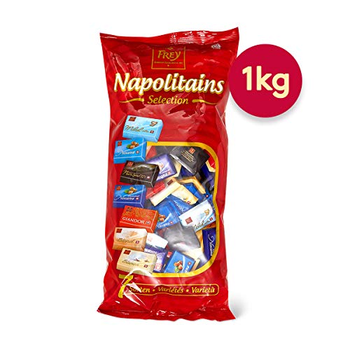 Schweizer Schokolade Frey 1kg Napolitains Selection 7 Sorten