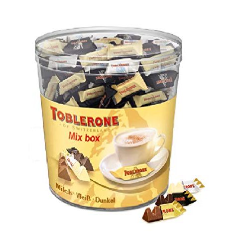 Schweizer Schokolade Toblerone Mixed Minis, 904g Dose