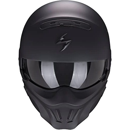 Scorpion-Helm Scorpion Unisex Nc Motorrad Helm, Schwarz, L
