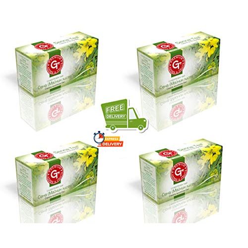Senna-Tee KUKER (4 Pack) Senna Tea Fruit & Leaves 30g