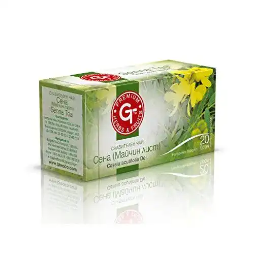 Senna-Tee KUKER (4 Pack) Senna Tea Fruit & Leaves 30g