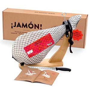 Serrano-Schinken jamon.de Jamon-Box Nr. 1, 4,5 Kg mit Zubehör