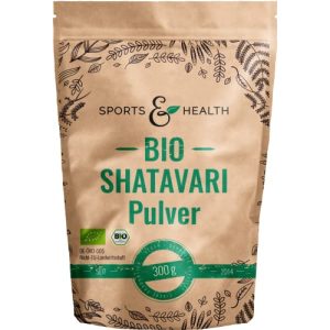 Shatavari CDF Sports & Health Solutions Pulver Bio Ayurveda 300g