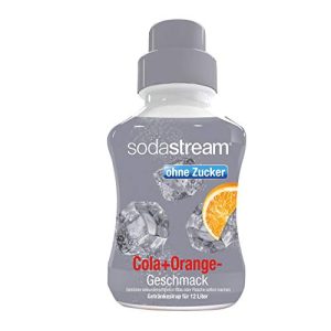 Sirup ohne Zucker SodaStream Sirup Cola-Orange, 500 ml, grau