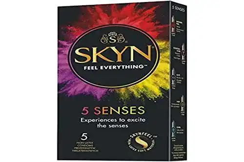 SKYN-Kondome SKYN 5 Senses Condoms Mix Latex Free