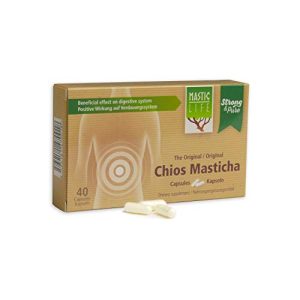 Sodbrennen-Tabletten Masticlife: Chios Mastix Strong&Pure