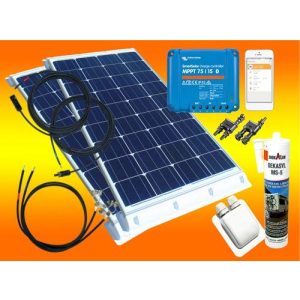 Solaranlage Wohnmobil bau-tech Solarenergie 200Watt, Set