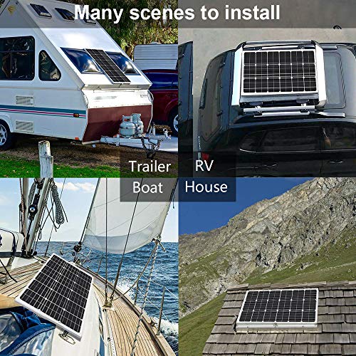 Solaranlage Wohnmobil ECO-WORTHY 100W 12V Solarpanel-Kit