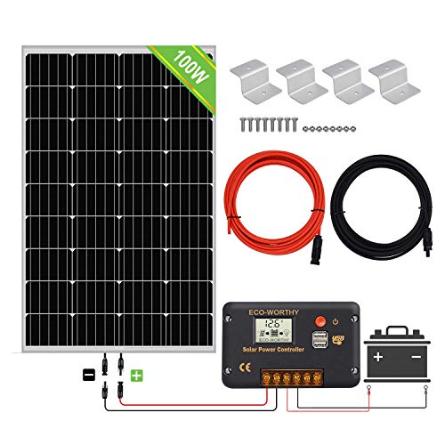 Die beste solaranlage wohnmobil eco worthy 100w 12v solarpanel kit Bestsleller kaufen