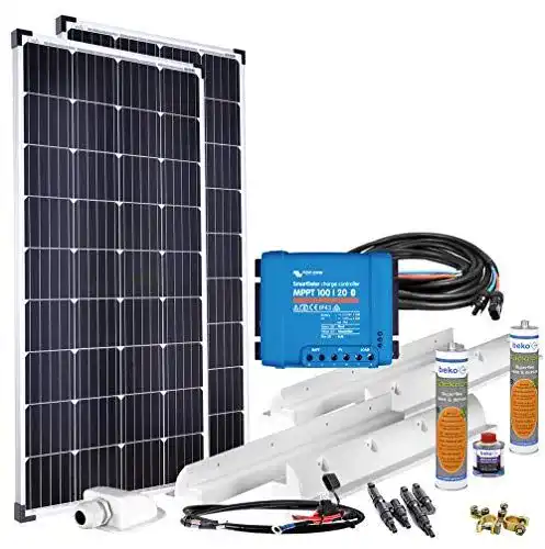 Solaranlage Wohnmobil Offgridtec ® mPremium+ XL 300W 12V