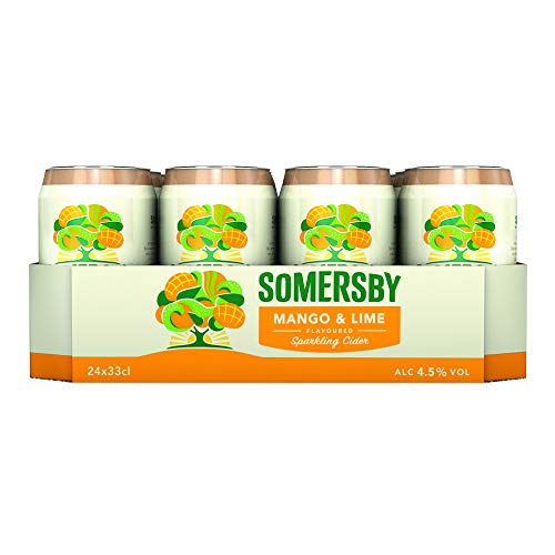 Somersby-Cider Somersby Mango & Lime Cider, 24 x 0.33 L