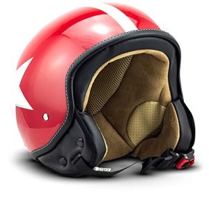 Soxon-Helm SOXON ® SP-301 Star „Red“ Jet-Helm