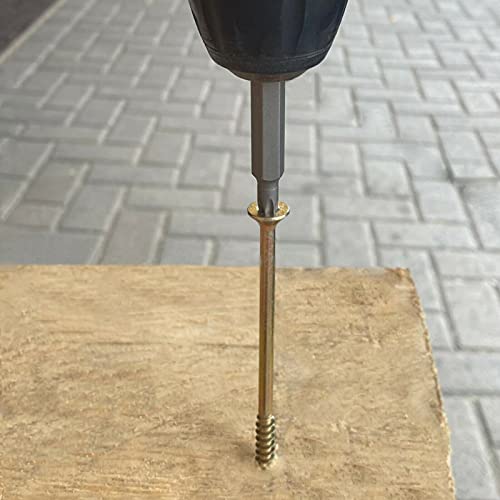 Spanplattenschrauben Schrauben-Niro.de 200 Stück 4×30 mm