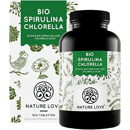 Die beste spirulina chlorella nature love bio spirulina bio chlorella Bestsleller kaufen