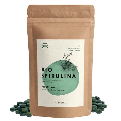 Die beste spirulina tabletten bionutra presslinge bio 1000 x 250 mg tabl Bestsleller kaufen