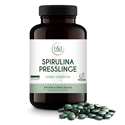 Die beste spirulina tabletten ft nutrition spirulina presslinge 600 tabl Bestsleller kaufen