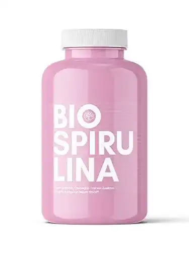 Spirulina-Tabletten NATURE WORLD PINK EDITION für kurze Zeit