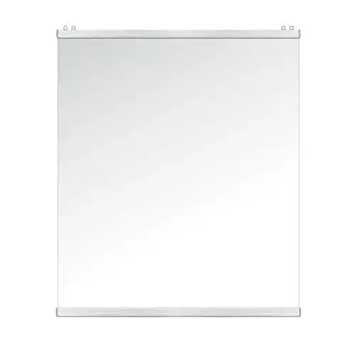 Spuckschutz hängend 120 cm breit KLEMP mit Riegellamellen