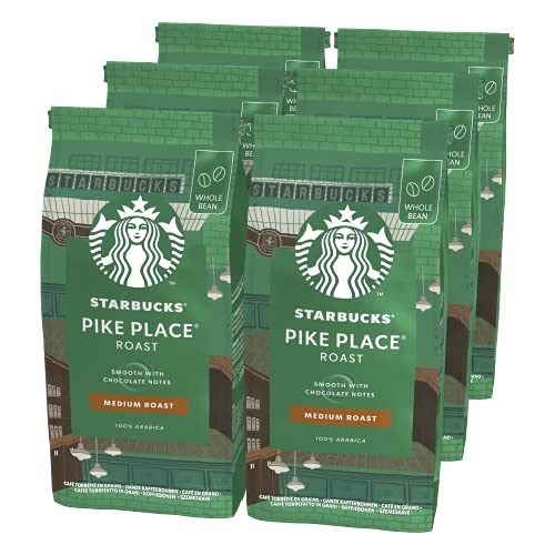 Il miglior caffè Starbucks acquista il bestseller di Starbucks Pike Place arrosto di chicchi di caffè interi