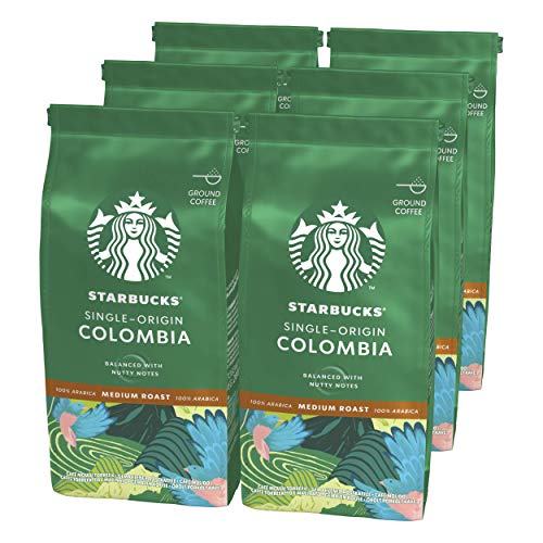 Acquista il miglior caffè Starbucks Starbucks monorigine Colombia 6 x 200g Bestseller