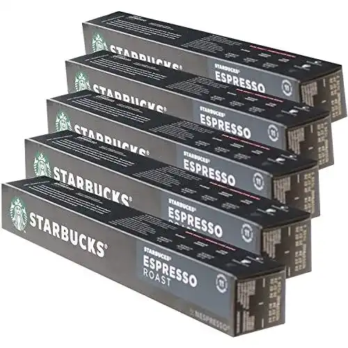 Die beste Starbucks-Kapseln STARBUCKS Espresso Roast Kaffee, 5er Set 2026 Test Bestseller Starbucks-Kapseln STARBUCKS Espresso Roast Kaffee, 5er Set