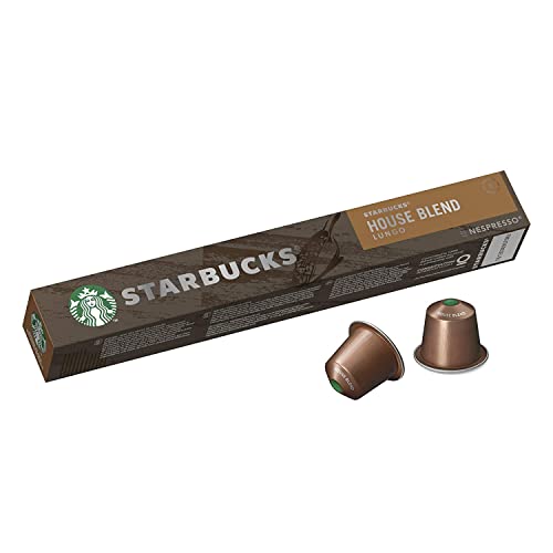 Starbucks-Kapseln STARBUCKS House Blend Lungo Kaffee, 5er Set