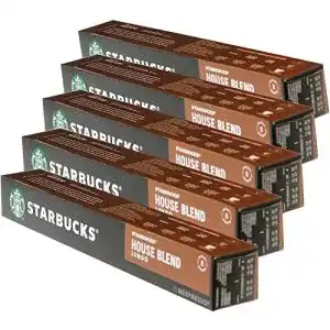 Starbucks-Kapseln STARBUCKS House Blend Lungo Kaffee, 5er Set