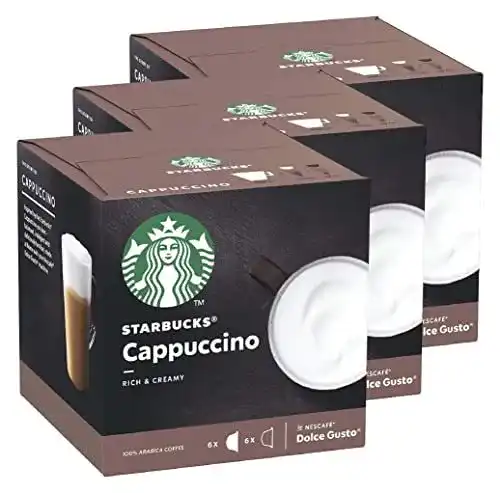 Starbucks-Kapseln STARBUCKS Nescafé Dolce Gusto Cappuccino