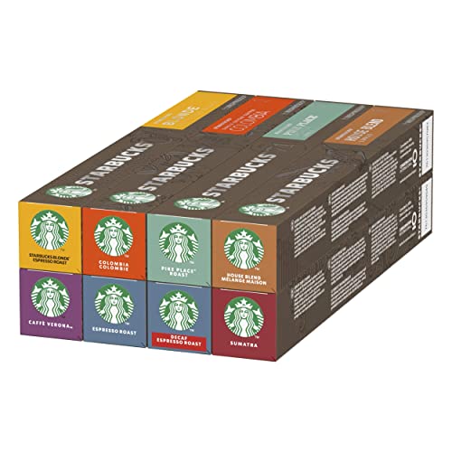 Acquista le migliori capsule Starbucks set di prova Starbucks di Nespresso 8 x 10 Bestseller
