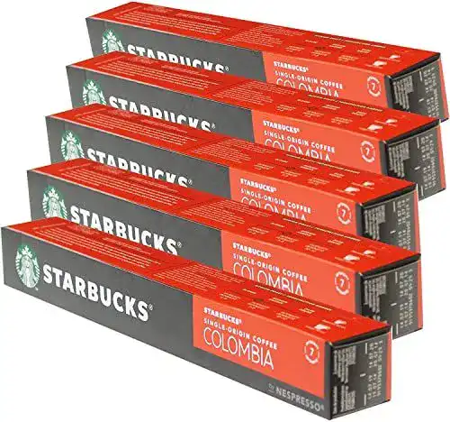 Starbucks-Kapseln STARBUCKS Single Origin Colombia Kaffee, 5er