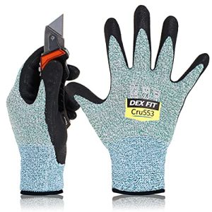 Stab-resistant gloves DEX FIT Level 5 Cut, Cru553, 3D comfort