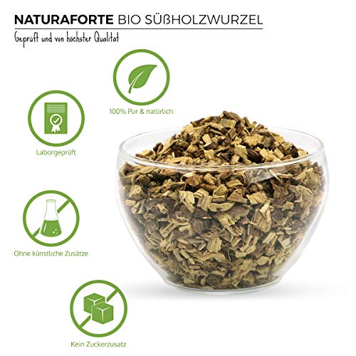 Süßholzwurzel-Tee NaturaForte Bio geschnitten 500g