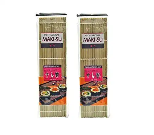 Sushimatte Pamai Pai ® Doppelpack: 2X Rollmatte Bambusmatte