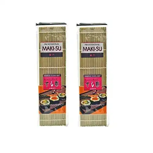 Sushimatte Pamai Pai ® Doppelpack: 2X Rollmatte Bambusmatte