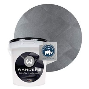 Tafelfarbe Wanders24 ® Edelmetallic-Grau 1 Liter