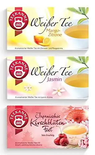 Teekanne-Tee Teekanne Weißer Tee-Set, 80 g