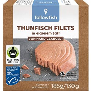 Thunfisch Followfish MSC Filets im eigenen Saft, 185 g