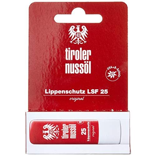 Tiroler Nussöl Tiroler Nussöl Lippenpflege orignal LSF 25, 5 g