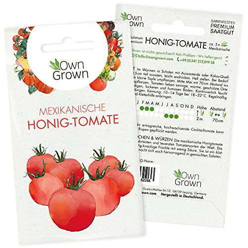 Die beste tomatensamen owngrown mexikanische honigtomate Bestsleller kaufen