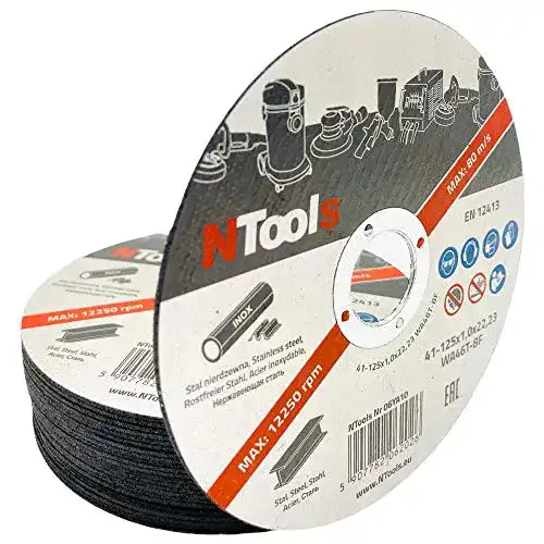Trennscheibe 125 Metall Schleifkönig 25 Stück 125x1mm Dünn