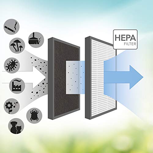 Trotec-Luftreiniger TROTEC Luftreiniger AirgoClean 15 E HEPA-Filter