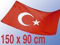 Türkei-Flagge PEARL Fahnen: Länderflagge Türkei 150 x 90 cm