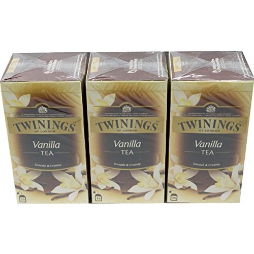 Die beste twinings tee twinings of london vanilla 3 x 25 teebeutel Bestsleller kaufen