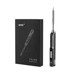 USB-Lötkolben LQKYWNA TS100 Lötkolben, 65W, LCD Display