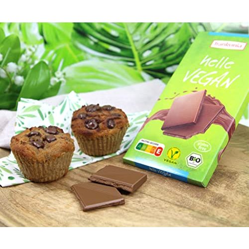 Vegane Schokolade frankonia CHOCOLAT BIO helle Vegan, 100 g