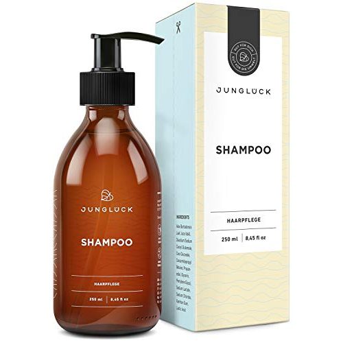 Die beste veganes shampoo junglueck in braunglas aloe vera 250 ml Bestsleller kaufen
